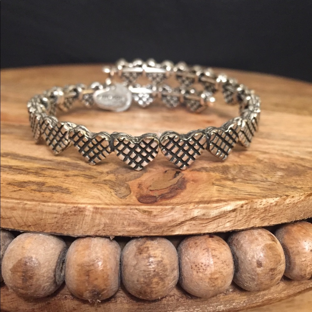 Alex & Ani Heart Wrap Bracelet